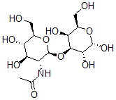 CAS#: 63121-25-5， 3-O-(2-(Acetylamino)-2-deoxy-beta-D-glucopyranosyl)-alpha-D-Galactopyranose