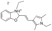CAS#: 63123-28-4， 3-Ethyl-2-[2-(1-Ethyl-2,5-Dimethyl-1H-Pyrrol-3-Yl)Vinyl]Benzoxazolinium Iodide