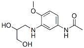 CAS#: 63133-73-3， N-[3-[(2,3-Dihydroxypropyl)Amino]-4-Methoxyphenyl]Acetamide