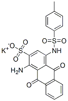 CAS#: 63133-86-8， Potassium 1-Amino-9,10-Dihydro-4-[[(4-Methylphenyl)Sulphonyl]Amino]-9,10-Dioxoanthracene-2-Sulphonate