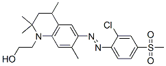 CAS#: 63134-03-2， 6-[[2-Chloro-4-(Methylsulphonyl)Phenyl]Azo]-3,4-Dihydro-2,2,4,7-Tetramethyl-2H-Quinoline-1-Ethanol