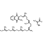 CAS#: 63194-30-9， 2-Cyanoprop-2-Enoate, 2-[(2E,6E,10E,14E,18E)-3,7,11,15,19,23-Hexamethyltetracosa-2,6,10,14,18,22-Hexaenyl]-3-Methyl-Naphthalene-1,4-Dione