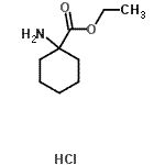 CAS#: 63203-48-5， Ethyl 1-Aminocyclohexanecarboxylate Hydrochloride (1:1)