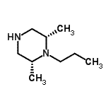 CAS#: 63207-10-3， (2R,6S)-2,6-Dimethyl-1-Propylpiperazine