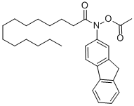 CAS#: 63224-45-3， N-(Acetyloxy)-N-9H-Fluoren-2-Yl-Tetradecanamide 