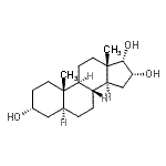 CAS#: 63230-55-7， (3alpha,5alpha,16alpha,17alpha)-Androstane-3,16,17-Triol