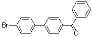 structure of CAS# 63242-14-8, [4-(4-Bromophenyl)Phenyl]-Phenyl-Methanone;[4-(4-Bromophenyl)Phenyl]-Phenyl-Methanone;Zinc02557927;4-Benzoyl-4'-Bromobiphenyl