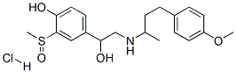 CAS#: 63251-39-8， 4-Hydroxy-alpha-[[[3-(4-Methoxyphenyl)-1-Methylpropyl]Amino]Methyl]-3-(Methylsulphinyl)Benzyl Alcohol Hydrochloride