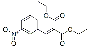 CAS 登录号：6331-45-9， (3-硝基苄基亚基)丙二酸二乙酯