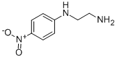 结构式 CAS# 6332-77-0, N-(2-氨基乙基)-N-(4-硝基苯基)胺