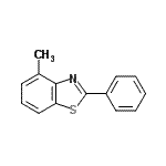 CAS#: 63325-84-8， 4-Methyl-2-Phenyl-1,3-Benzothiazole