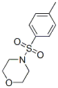 structure of CAS# 6339-26-0, 4-[(4-Methylphenyl)Sulphonyl]Morpholine;Morpholine, 4-((4-Methylphenyl)Sulfonyl)-;Cbdive_003744;Morpholine, 4-(P-Tolylsulfonyl)-