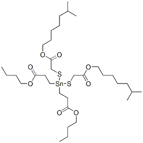 CAS#: 63397-60-4， Dibutyl 3,3'-[Bis[[2-(Isooctyloxy)-2-Oxoethyl]Thio]Stannylene]Dipropionate