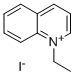 structure of CAS# 634-35-5, 1-Ethylquinolinium Iodide;Quinoline Ethiodide;Quinolinium, 1-Ethyl-, Iodide;St5409512