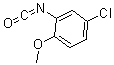 结构式 CAS# 63429-99-2, 4-氯-2-异硫氰酸基-1-甲氧基-苯