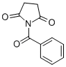 structure of CAS# 6343-27-7, N-Benzoylsuccinimide;1-(Oxo-Phenylmethyl)Pyrrolidine-2,5-Dione;1-(Benzoyl)Pyrrolidine-2,5-Quinone;1-Phenylcarbonylpyrrolidine-2,5-Dione