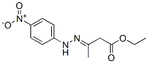 structure of CAS# 63467-28-7, 3-[2-(4-Nitrophenyl)Hydrazono]Butyric Acid Ethyl Ester;Ethyl (3E)-3-[(4-Nitrophenyl)Hydrazinylidene]Butanoate;Ethyl (3E)-3-[(4-Nitrophenyl)Hydrazono]Butanoate;Ethyl 3-[(4-Nitrophenyl)Hydrazono]Butanoate