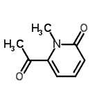 CAS#: 63486-88-4， 6-Acetyl-1-Methyl-2(1H)-Pyridinone