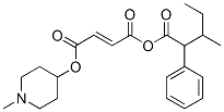 CAS#: 635-32-5， 3-Methyl-2-Phenylvaleroyl 1-Methyl-4-Piperidyl Fumarate