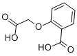 structure of CAS# 635-53-0, 2-(Carboxymethoxy)Benzoic Acid;O-(Carboxymethoxy)Benzoic Acid;O-Anisic Acid, .Alpha.-Carboxy-;Ae-641/00136026