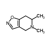 CAS 登录号：63501-00-8， 5,6-二甲基-4,5,6,7-四氢[1,2]恶唑并[4,5-c]吡啶