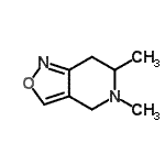 CAS#: 63501-02-0， 5,6-Dimethyl-4,5,6,7-Tetrahydro[1,2]Oxazolo[4,3-c]Pyridine