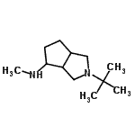 CAS#: 635309-60-3， N-Methyl-2-(2-methyl-2-propanyl)octahydrocyclopenta[c]pyrrol-4-amine