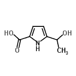 CAS#: 635313-72-3， 5-(1-Hydroxyethyl)-1H-pyrrole-2-carboxylic acid