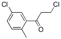 CAS#: 63549-33-7， 3-Chloro-1-(5-Chloro-2-Methylphenyl)-1-Propanone