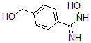 structure of CAS# 635702-23-7, N-Hydroxy-4-(Hydroxymethyl)-Benzenecarboximidamide;N-HYDROXY-4-(HYDROXYMETHYL)BENZIMIDAMIDE