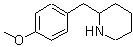 CAS#: 63587-60-0， 2-(4-Methoxybenzyl)Piperidine