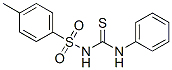 structure of CAS# 6361-95-1, 1-Phenyl-3-(p-Tolylsulfonyl)Thiourea;1-(4-Methylphenyl)Sulfonyl-3-Phenyl-Thiourea;Benzenesulfonamide, 4-Methyl-N-[(Phenylamino)Thioxomethyl]-;Zinc00134374