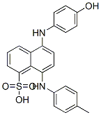 CAS#: 6362-22-7， 5-(4-Hydroxyanilino)-8-(4-Methylanilino)-1-Naphthalenesulfonic Acid