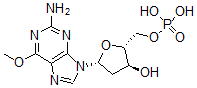CAS#: 63642-13-7， O(6)-Methyldeoxyguanylic Acid