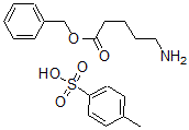 结构式 CAS# 63649-14-9, 5-氨基戊酸苄酯对甲苯磺酸盐