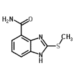 CAS#: 636574-49-7， 2-(Methylsulfanyl)-1H-benzimidazole-4-carboxamide
