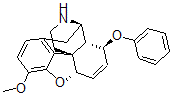 CAS#: 63690-29-9， 6,7-Didehydro-4,5alpha-Epoxy-3-Methoxy-8beta-Phenoxymorphinan