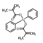 CAS#: 63696-07-1， Diphenylsilanediyl Bis(2-Methylacrylate)