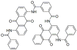 CAS#: 6370-77-0， N-[4-(Benzoylamino)-9,10-Dihydro-9,10-Dioxo-1-Anthryl]-N'-[5-(Benzoylamino)-9,10-Dihydro-9,10-Dioxo-1-Anthryl]Isophthaldiamide