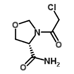 CAS#: 637018-77-0， (4S)-3-(Chloroacetyl)-1,3-oxazolidine-4-carboxamide