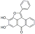 CAS#: 6371-47-7， 3,4-Dihydroxy-1-Phenyl-6H-Anthra[1,9-bc]Furan-6-One