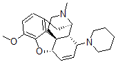 CAS#: 63729-83-9， 6,7-Didehydro-4,5alpha-Epoxy-3-Methoxy-17-Methyl-8-Piperidinomorphinan