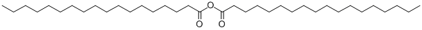 structure of CAS# 638-08-4, Stearic Anhydride;Octadecanoic Acid 1-Oxooctadecyl Ester;Stearic Acid Stearoyl Ester;S5128_Sial
