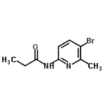 CAS#: 638140-68-8， N-(5-Bromo-6-methyl-2-pyridinyl)propanamide
