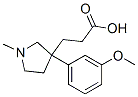 CAS#: 63815-33-8， 3-[3-(M-Methoxyphenyl)-1-Methyl-3-Pyrrolidinyl]Propionic Acid