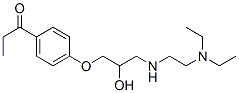 CAS#: 63815-45-2， 4'-[2-Hydroxy-3-[[2-(Diethylamino)Ethyl]Amino]Propoxy]Propiophenone