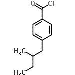 CAS#: 63834-62-8， 4-(2-Methylbutyl)Benzoyl Chloride