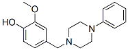 CAS#: 63867-54-9， 4-[(4-Phenyl-1-Piperazinyl)Methyl]-2-Methoxyphenol