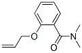 structure of CAS# 63887-52-5, 2-(Allyloxy)-N,N-Dimethylbenzamide;2-Allyloxy-N,N-Dimethyl-Benzamide;2-Allyloxy-N,N-Dimethylbenzamide;N,N-Dimethyl-2-Prop-2-Enoxy-Benzamide