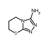 structure of CAS# 639782-44-8, 6,7-Dihydro-5H-[1,2,4]triazolo[3,4-b][1,3]thiazin-3-amine;6,7-Dihydro-5H-[1,2,4]triazolo[3,4-b][1,3]thiazin-3-ylamine